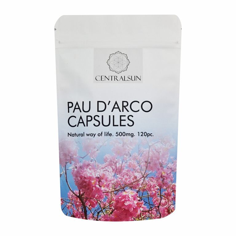 Pau D'Arco Extrakt Kapseln Centralsun front