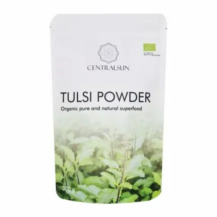 Bio-Tulsi (Heiliges Basilikum) Pulver Centralsun front