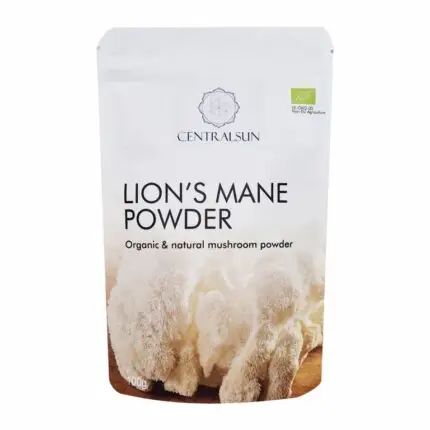 Bio Löwenmähne Pulver (Lion's Mane) 100g Centralsun front