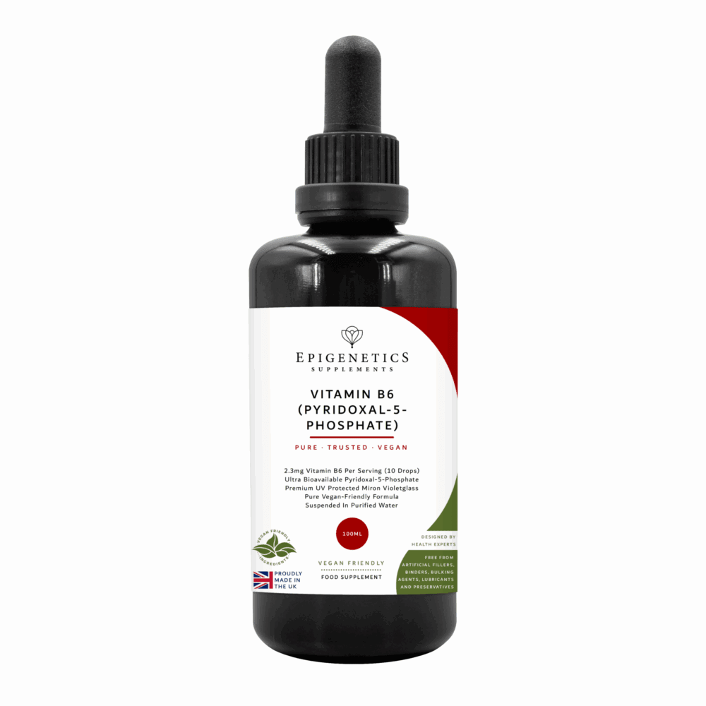 Centralsun Vitamiin B6 (püridoksaal-5-fosfaat, P-5-P) 100 ml vedel toidulisand – esikülg