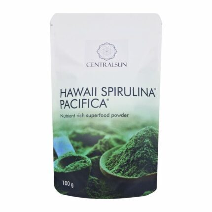 Hawaiian Spirulina powder centralsun front