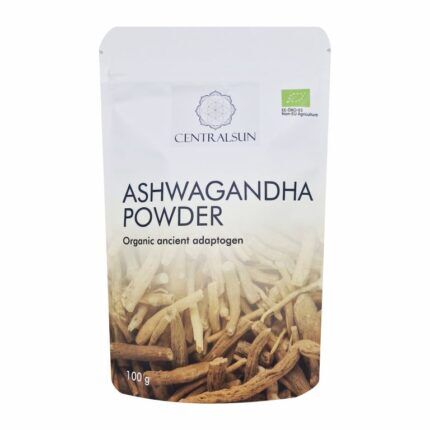 Bio-Ashwagandha Pulver Centralsun front