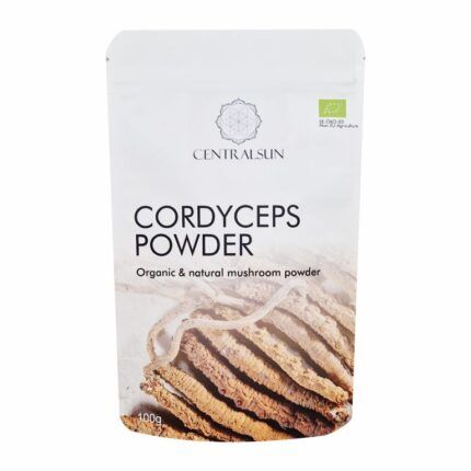 Bio Cordyceps Pulver (Cordyceps Sinensis) 100g Centralsun front