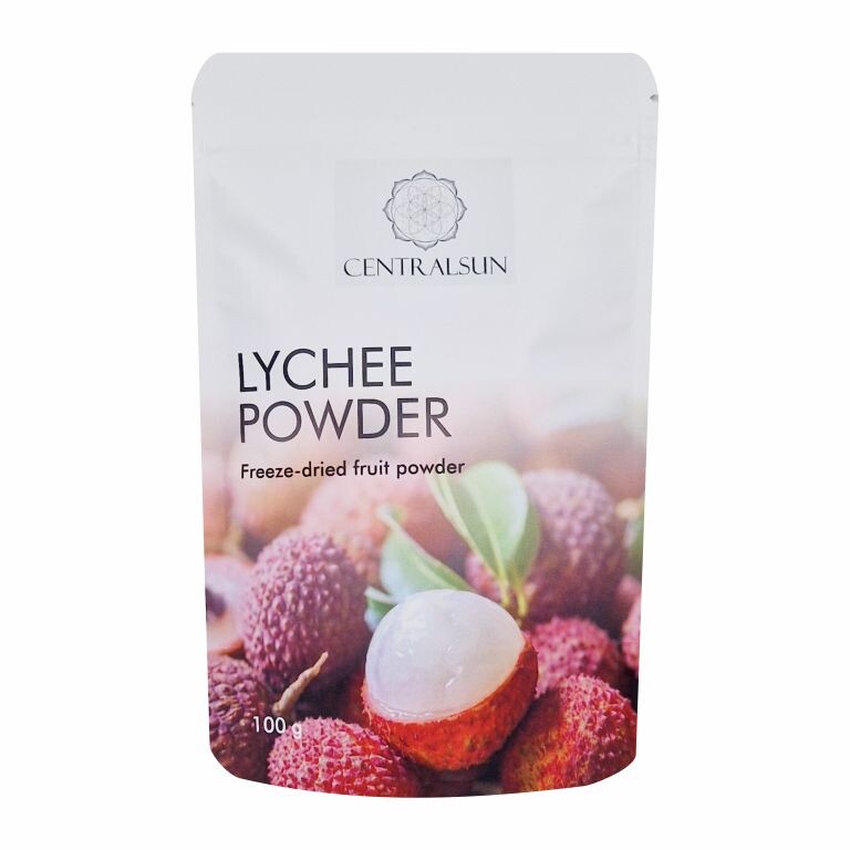 Frysetørret litchi-pulver Centralsun