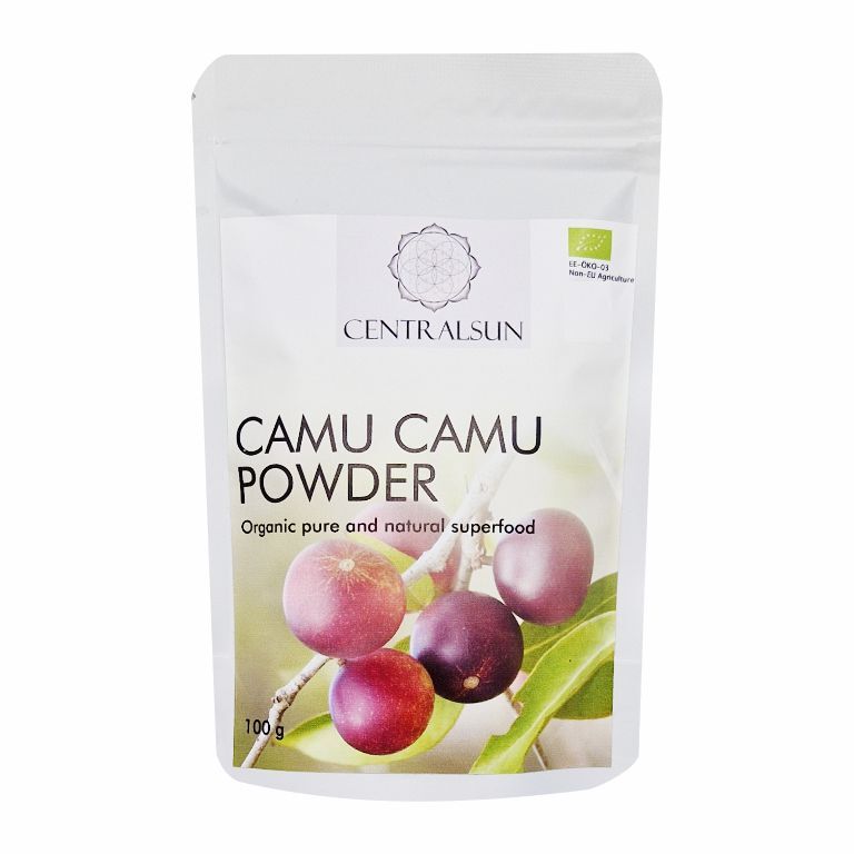 Bioloģisks Camu Camu pulveris – dabisks C vitamīna superprodukts | Centralsun front