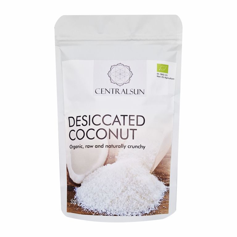 Økologiske kokosflager – raw superfood uden tilsætningsstoffer | Centralsun front