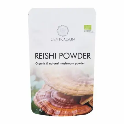Bio Reishi Pulver (Ganoderma lucidum) 100g Centralsun front