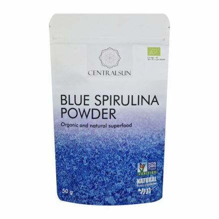 Bio Blaues Spirulina Pulver – 100 g | Centralsun front